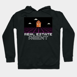 Real Estate Retro Game Hoodie